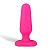 Розовый анальный плаг из силикона Seamless Silicone Butt Plug - 7,5 см. от All About Anal