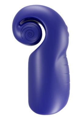 Синий мастурбатор SVibe Evo с вибрацией от SVibe