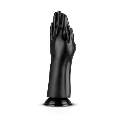 Черный стимулятор Double Trouble Fisting Dildo - 30,7 см. от EDC