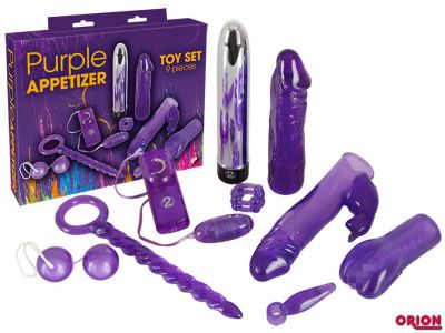 Фиолетовый вибронабор Purple Appetizer от Orion