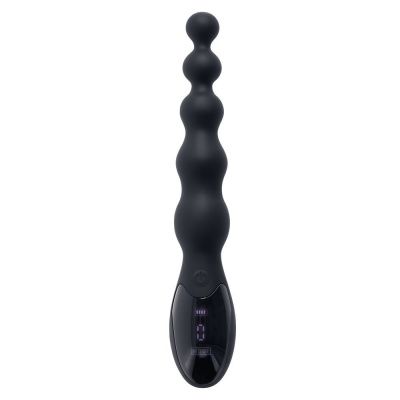 Черный анальный вибростимулятор Backdoor Baton - 24,1 см. от Zero Tolerance