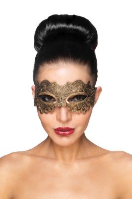 Золотистая карнавальная маска  Антарес  от Сумерки богов