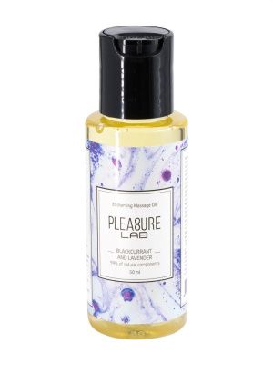 Массажное масло Pleasure Lab Enchanting с ароматом черной смородины и лаванды - 50 мл. от Pleasure Lab