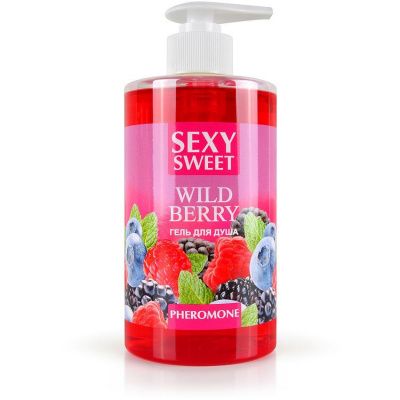 Гель для душа Sexy Sweet Wild Berry с ароматом лесных ягод и феромонами - 430 мл. от Биоритм