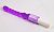 Светло-фиолетовый анальный стимулятор с вибрацией - 23,5 см. от White Label