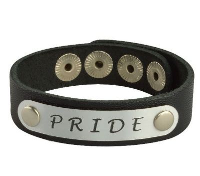 Кожаный браслет PRIDE от Sitabella