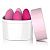 Набор из 6 розовых вагинальных шариков FemmeFit Pelvic Muscle Training Set от EDC
