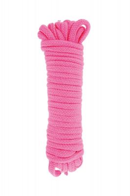Розовая веревка для связывания Sweet Caress Rope - 10 метров от Sweet Caress