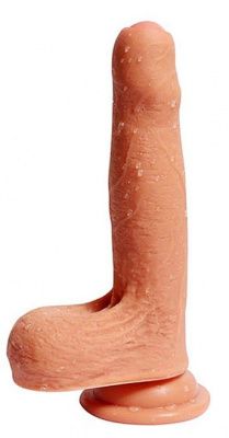Телесный фаллоимитатор-реалистик Azazels Penis на присоске - 17 см. от SHEQU