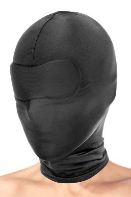 Сплошная маска-шлем с имитацией повязки для глаз от Fetish Tentation