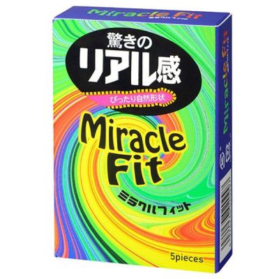 Презервативы Sagami Xtreme Miracle Fit - 5 шт. от Sagami