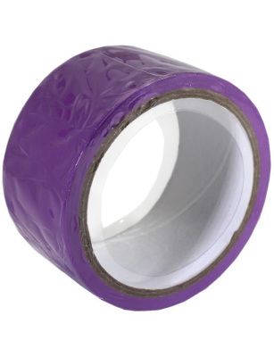 Фиолетовый скотч для связывания Bondage Tape - 15 м. от Eroticon