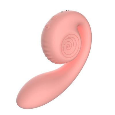 Персиковый вибромассажёр SVibe Gizi от SVibe
