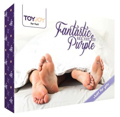 Эротический набор FANTASTIC PURPLE SEX TOY KIT от Toy Joy