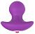 Фиолетовая вибропробка PLEASURE KNOB - 6,5 см. от Dream Toys