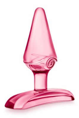 Розовая анальная пробка Jolly Plug - 7 см. от Blush Novelties