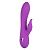 Фиолетовый вибратор-кролик Valley Vamp - 21,5 см. от California Exotic Novelties