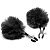 Зажимы для сосков с черным помпонами Pom Pom Nipple Clamps от XR Brands