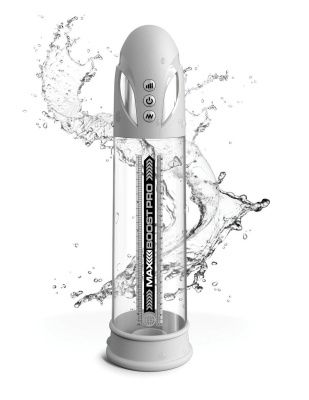 Белая вакуумная автоматическая помпа Max Boost Pro Flow от Pipedream