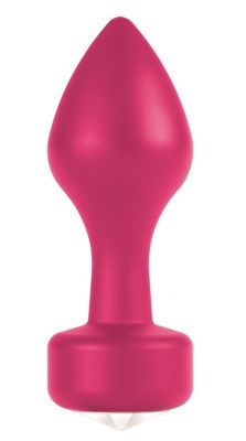 Розовый анальный плаг Elegant Pink - 8,3 см. от Shots Media BV