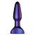 Фиолетовая анальная вибропробка Space Force - 13,9 см. от EDC