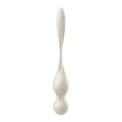 Белые вагинальные шарики Love Birds 1 от Satisfyer
