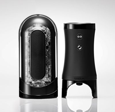 Набор Tenga Flip Zero Electronic Vibrotation: мастурбатор с вибрацией и устройство вращения от Tenga