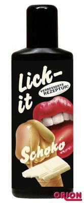  Съедобная смазка Lick It со вкусом белого шоколада - 100 мл. от Lubry GmbH