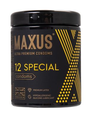 Презервативы с точками и рёбрами MAXUS Special - 12 шт. от Maxus