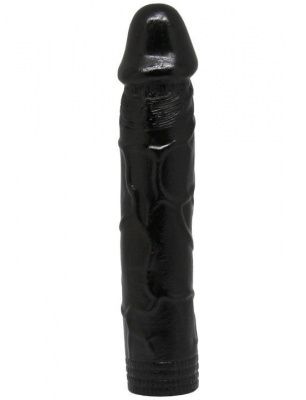 Черный гнущийся фаллоимитатор - 18 см. от Eroticon