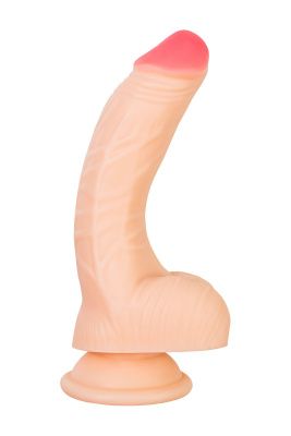 Телесный фаллоимитатор Nash - 18 см. от ToyFa