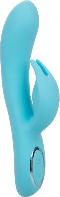 Голубой вибратор-кролик Bunny G - 22,7 см. от California Exotic Novelties