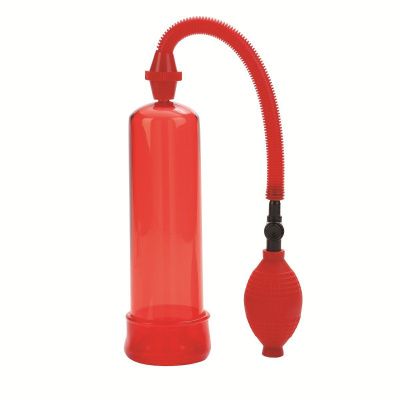 Красная вакуумная помпа Firemans Pump от California Exotic Novelties