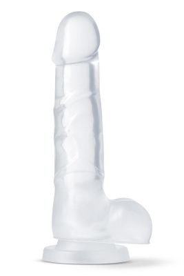 Прозрачный фаллоимитатор-реалистик Quartz - 19 см. от Blush Novelties