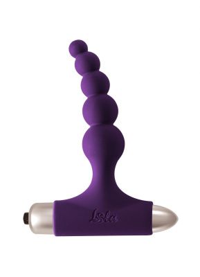 Фиолетовая анальная вибропробка New Edition Splendor - 12,1 см. от Lola toys