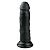 Черный фаллоимитатор Realistic Dildo - 15,5 см. от EDC Wholesale