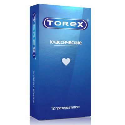 Гладкие презервативы Torex  Классические  - 12 шт. от Torex