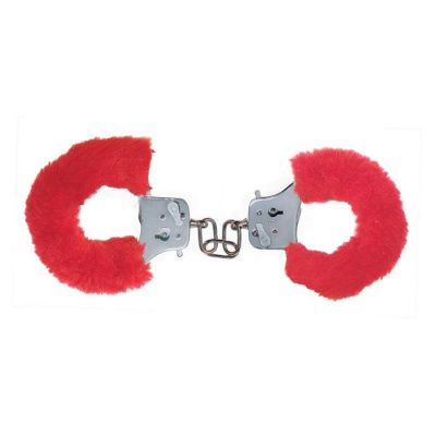 Красные игровые наручники от Toy Joy