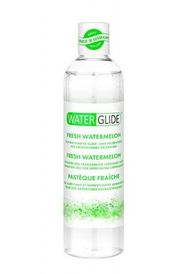 Лубрикант на водной основе с ароматом арбуза WATERGLIDE FRESH WATERMELON - 300 мл. от Waterglide