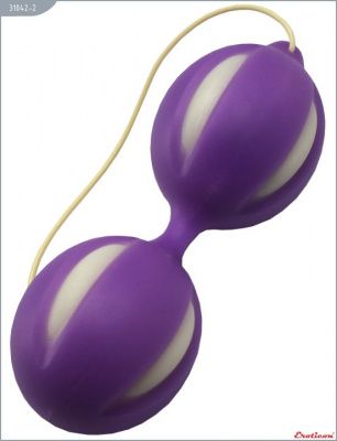 Фиолетовые вагинальные шарики от Eroticon