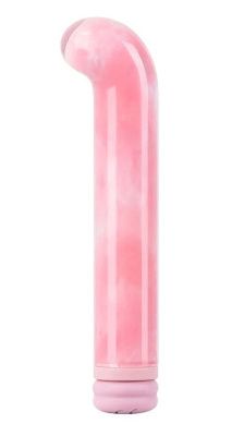 Розовый компактный вибратор из стекла Magic Cane - 12 см. от BeYourLover