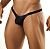Черные сексуальные трусы-стринги от Romeo Rossi