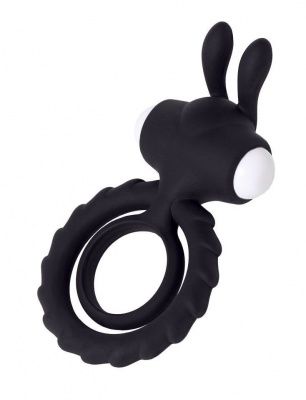Черное эрекционное кольцо на пенис JOS  BAD BUNNY от JOS