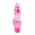Розовый вибратор с шипиками Embrace - 19 см. от Chisa