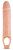 Телесный реалистичный фаллоудлинитель 10 Inch Silicone Cock Sheath Penis Extender - 25,4 см. от Blush Novelties