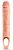 Телесная насадка-удлинитель 11.5 Inch Silicone Cock Sheath Penis Extender - 29,2 см. от Blush Novelties