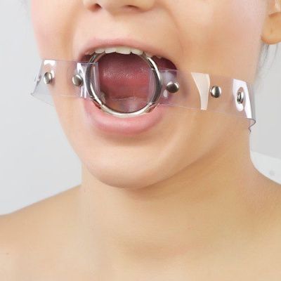 Кляп-кольцо на прозрачных ремешках от Sitabella