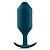 Бирюзовая пробка для ношения Snug Plug 6 - 18,5 см. от b-Vibe