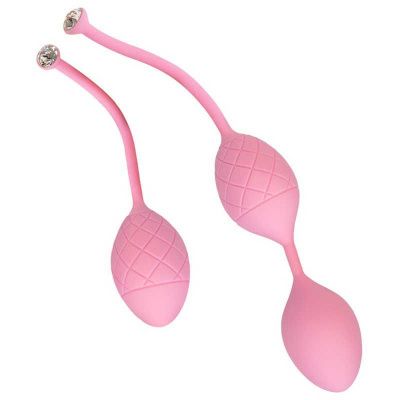 Набор розовых вагинальных шариков FRISKY PILLOW TALK от Orion