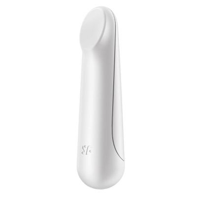 Белый мини-вибратор Ultra Power Bullet 3 от Satisfyer